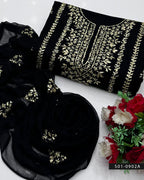 3PC Handmade Gotta Work Unstitched Lawn Suit