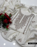 3PC Hand-Embroidered Lawn