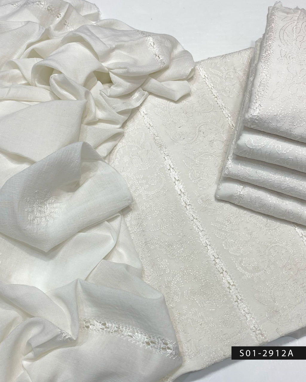 Handmade 3 PC Unstitched Lawn Dress Collection