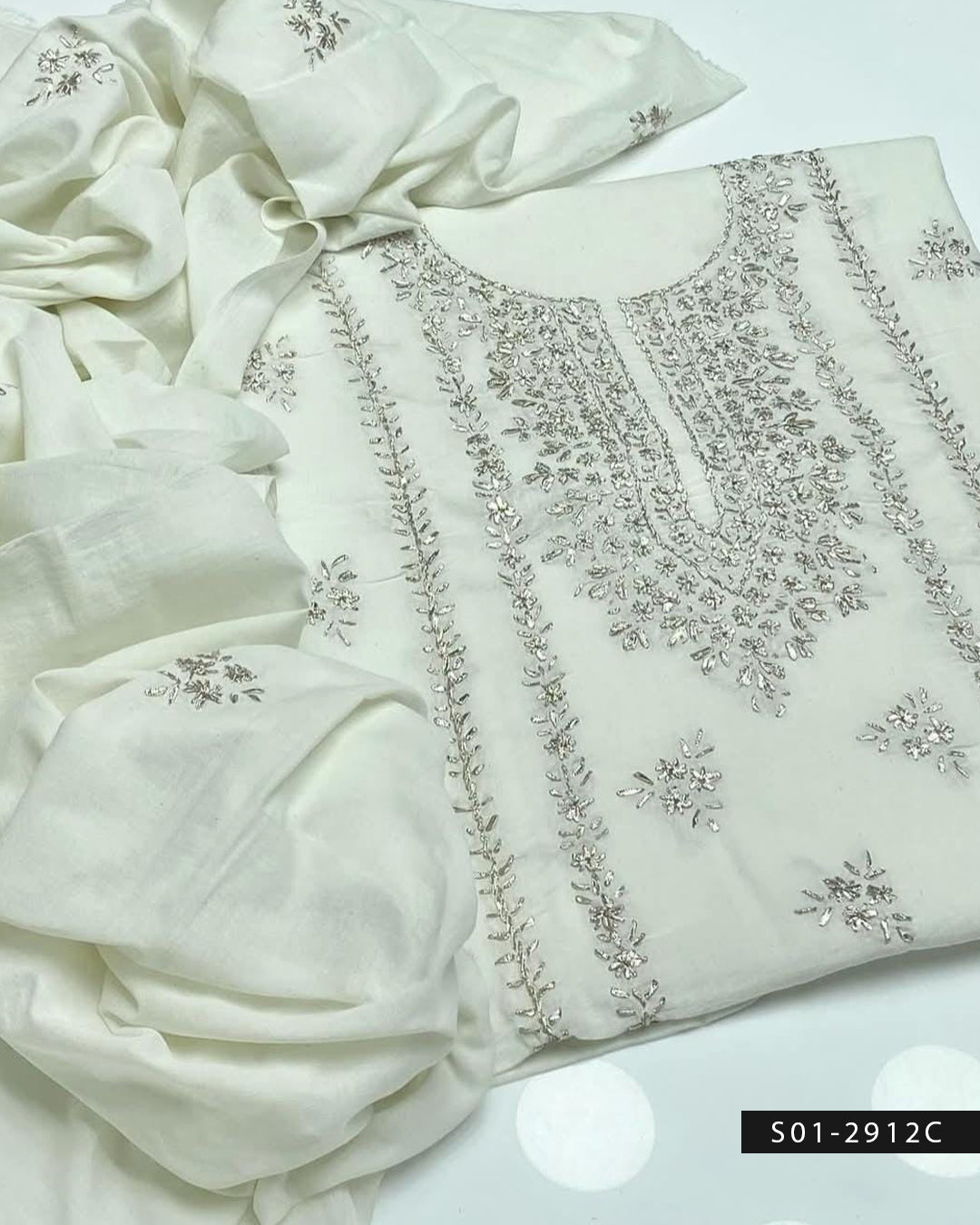 Handmade 3 PC Unstitched Lawn Dress Collection