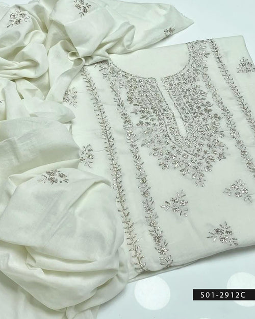 Handmade 3 PC Unstitched Lawn Dress Collection