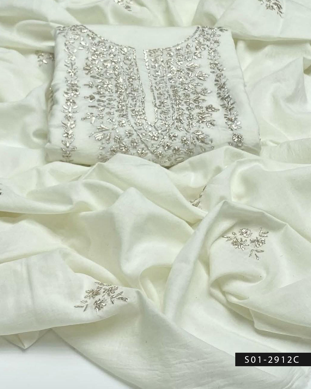 Handmade 3 PC Unstitched Lawn Dress Collection