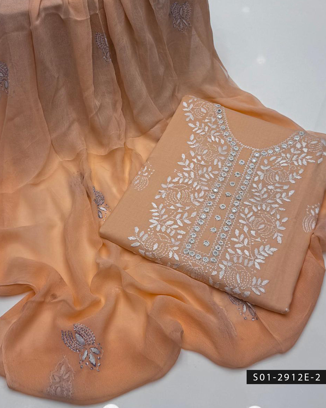 Handmade 3 PC Unstitched Lawn Dress Collection