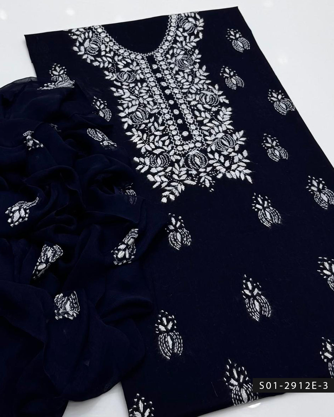 Handmade 3 PC Unstitched Lawn Dress Collection