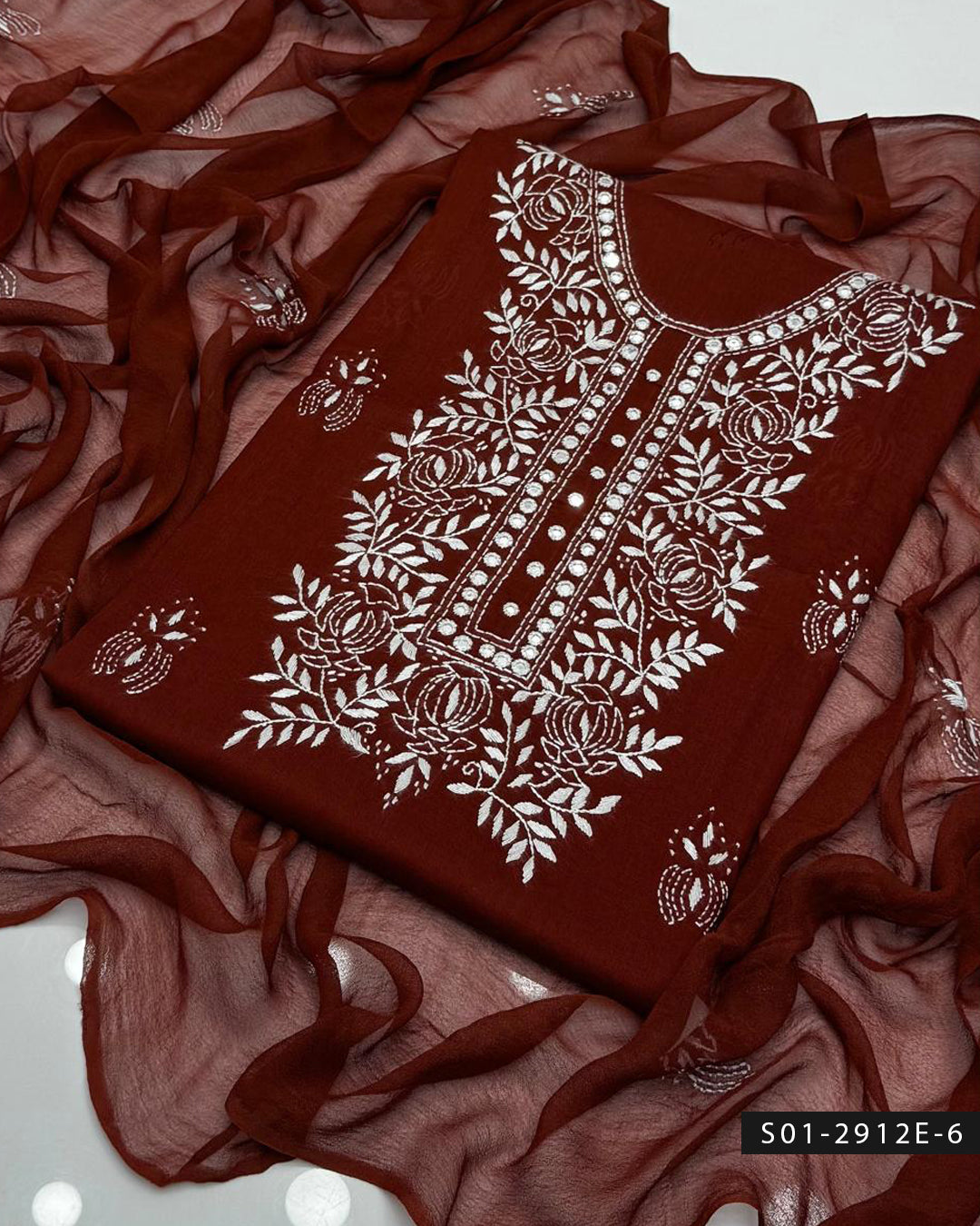 Handmade 3 PC Unstitched Lawn Dress Collection